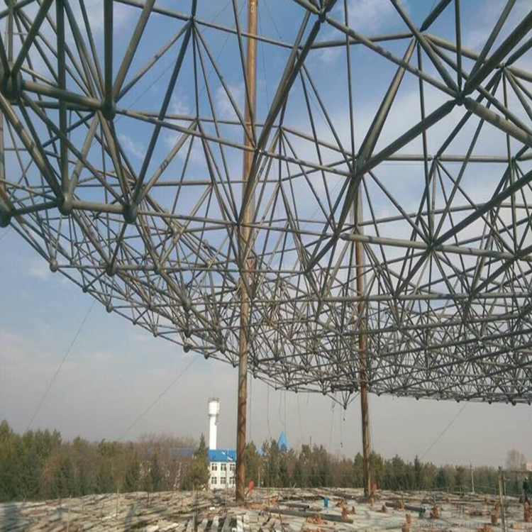 仙桃球形网架钢结构施工方案